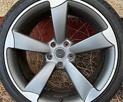 19” Audi Rotor/TTRS Style Alloys - Image 4/9