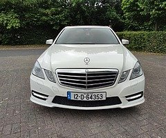 MERCEDES BENZ 2012 E220 D AMG LOW MILEAGE