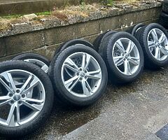 Audi Q3 19inch genuine alloy wheels with good tyres for sale - Image 5/5