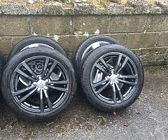 Audi A3,Vw,Skoda 18inch genuine alloy wheels with good tyres for sale - Image 3/7