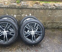 Audi A3,Vw,Skoda 18inch genuine alloy wheels with good tyres for sale - Image 4/7