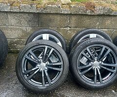 Audi A3,Vw,Skoda 18inch genuine alloy wheels with good tyres for sale - Image 6/7