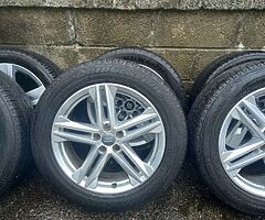 Audi Q5 19inch genuine alloy wheels with good tyres for sale - Image 5/7