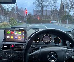 W204 c class 10” Andriod screen