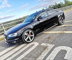 Audi A4 S-line Genuine Black Edition.