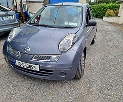 NISSAN MICRA NCT AND TAX