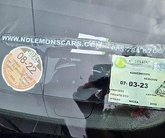 NISSAN MICRA NCT AND TAX