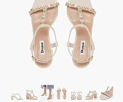 Brand new Dune wedding shoes