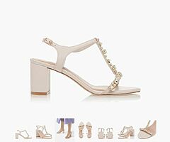Brand new Dune wedding shoes