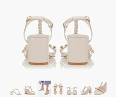 Brand new Dune wedding shoes