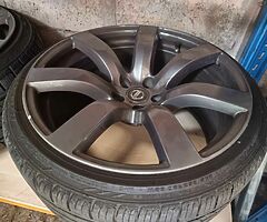 Genuine staggered r35 wheels