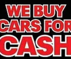 We buy cars for cash