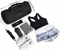 29 EUR 35L Sports Duffle Bag with Shoes Compartment, Lightweight Sports Gym Duffle Bag - Image 5/7