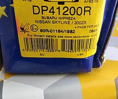 Nissan ebc yellowstuff brake pads