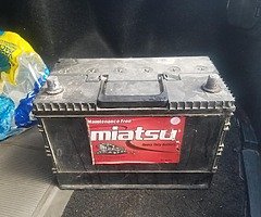 Car Battery 
Kingston 
1876-895-6788
$12G
Good Working Conditions