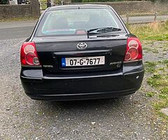Toyota Avensis 2007 1.6 Petrol Nct&Tax - Image 3/7