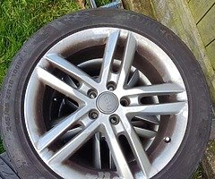 Audi 18” alloys 5x12