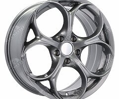 Alfa Romeo style alloy wheels 17'' 5x110 Saab Opel Vauxhall