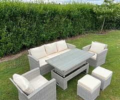 GARDEN SOFA SET + RISING TABLE :/ DELIVERY  - Image 4/4