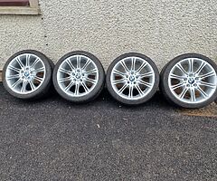 18" Genuine BMW MV2 Alloys - Staggered e46 fitment