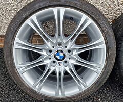 18" Genuine BMW MV2 Alloys - Staggered e46 fitment