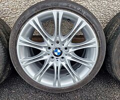 18" Genuine BMW MV2 Alloys - Staggered e46 fitment - Image 3/5