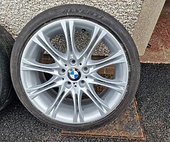 18" Genuine BMW MV2 Alloys - Staggered e46 fitment - Image 4/5