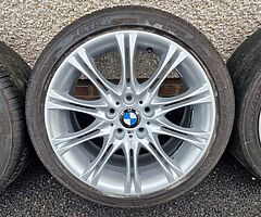 18" Genuine BMW MV2 Alloys - Staggered e46 fitment - Image 5/5