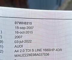 07 Audi A4 S-line - Image 7/8