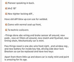 E46 320D Swaps