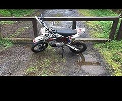 125cc stomp Race bike