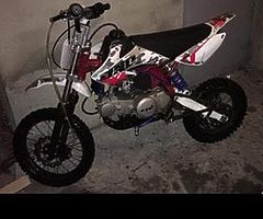 125cc stomp Race bike