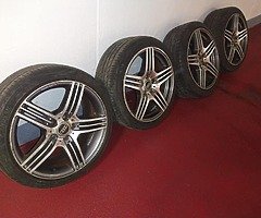 AMG 18" ALLOYS