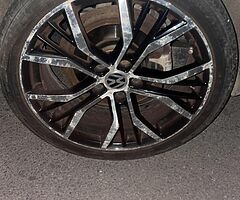 18” Vw Santiago wheels