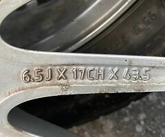17’ Genuine Jaguar 5x108 alloy wheels - Image 6/7