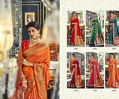 Beautiful peacock saree - Image 5/10