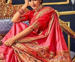 Beautiful peacock saree - Image 10/10