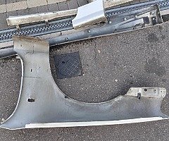 Nissan skyline R34 front wings fenders and spoilers GTT GV1 AND QM1 ORIGINAL PARTS WING SPOILER OEM