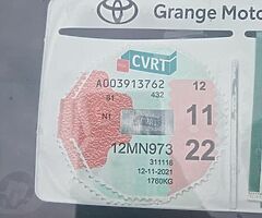 Toyota Auris 1.4 Van