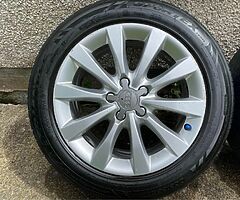 Audi alloys 17" 112x5