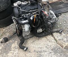 Complete vw running gear