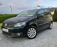 2014 VW TOURAN 2.0 TDI 140 BHP SEVEN SEATER NEW NCT 7/24 TAXED 6 SPEED MANUAL