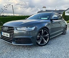 2015 AUDI A6 2.0TDI S LINIE 190 BHP 6 SPEED MANUAL TAXED NCT TESTED IMMACULATE