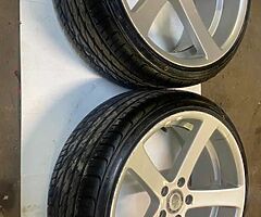 Staggered apollos 5x112