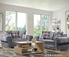 Brand new high quality designer 3+2 suite of furniture