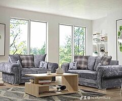Brand new high quality designer 3+2 suite of furniture