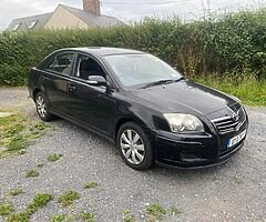 Toyota Avensis 2007 1.6 Petrol Nct&Tax