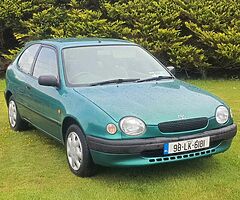 98 Toyota Corolla 1.3EFI NCT'D ✅️