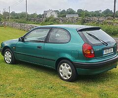 98 Toyota Corolla 1.3EFI NCT'D ✅️