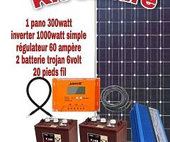 Batterie Trojan 6 volts 225 Ampère, Panneaux solaires, Inverter, kit solaire, Delco